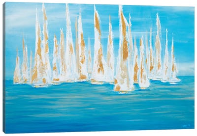Sail Away Canvas Art Print - Lori Burke