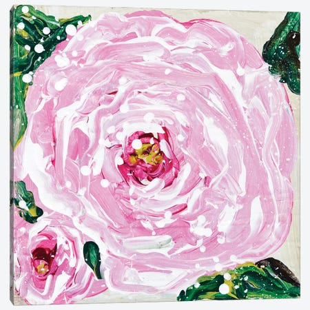 Rosy Day Canvas Print #LBU85} by Lori Burke Art Print