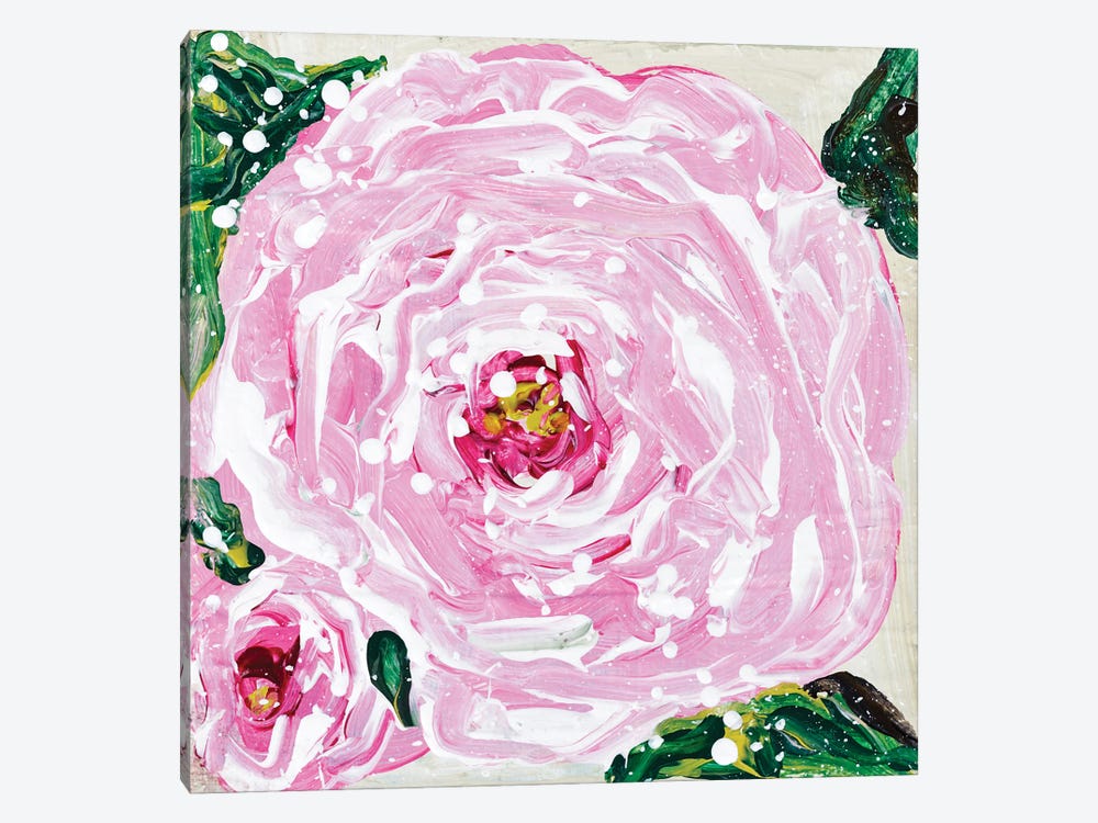 Rosy Day by Lori Burke 1-piece Canvas Artwork