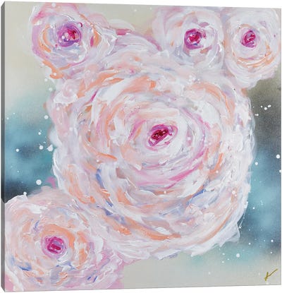 Pretty In Pink Canvas Art Print - Lori Burke