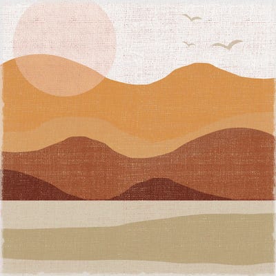 Hillsides by Lula Bijoux & Company metal wall art