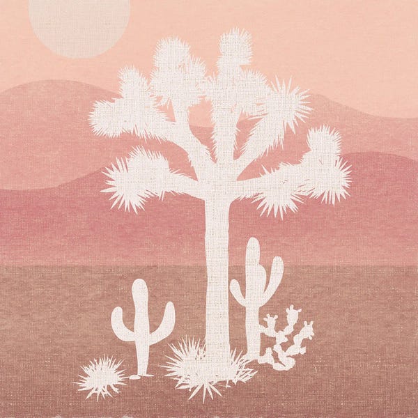 Large Wall Art & Big Canvas Prints: Joshua Tree II by Lula Bijoux & Company