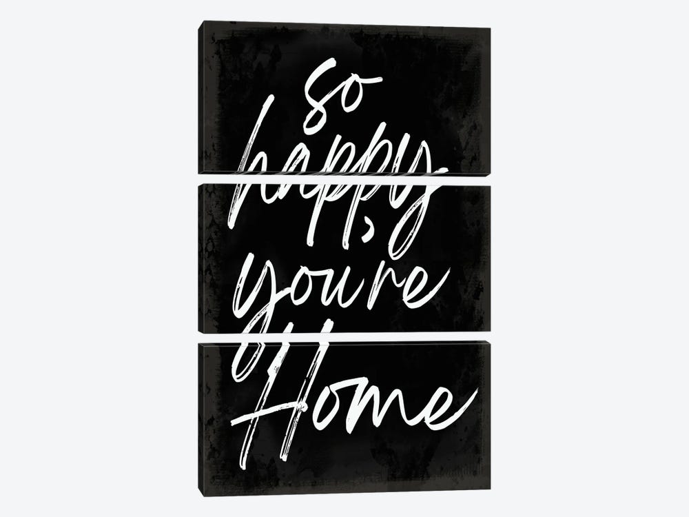 So Happy You're Home by Lula Bijoux & Company 3-piece Canvas Art