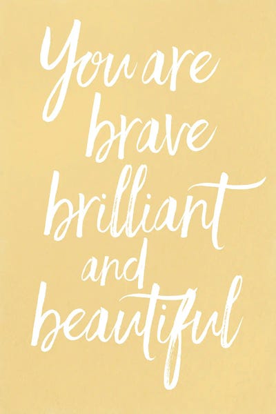 Bright Brilliant Beautiful by Lula Bijoux & Company canvas print