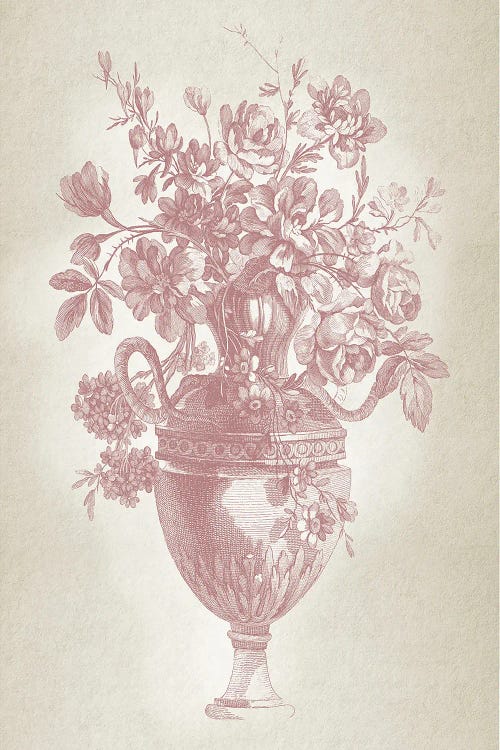 Floral Vase by Lula Bijoux & Company wall art