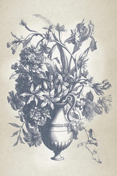 Lula Bijoux & Company: Floral Vase II by Lula Bijoux & Company