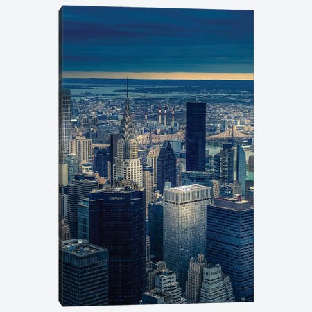 Chrysler Building, Manhattan, New York Canvas Print #LBY10} by Jérôme Labouyrie Art Print
