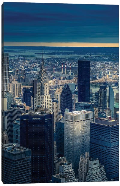 Chrysler Building, Manhattan, New York Canvas Art Print - Jérôme Labouyrie