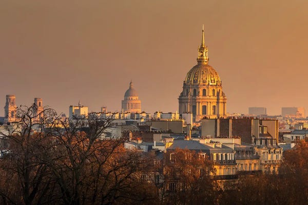 Jérôme Labouyrie: Dome Of The Invalides, Pantheon, St Sulpice, Paris by Jérôme Labouyrie