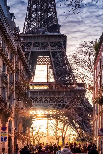 Jérôme Labouyrie: Eiffel Sunset by Jérôme Labouyrie