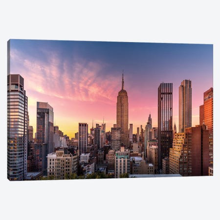 From 230 Fifth Rooftop Bar, Midtown, New York City Canvas Print #LBY22} by Jérôme Labouyrie Canvas Artwork