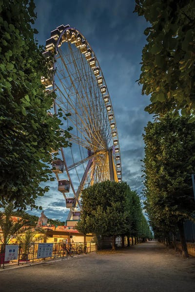Jérôme Labouyrie: Funfair At The Tuileries, Paris by Jérôme Labouyrie