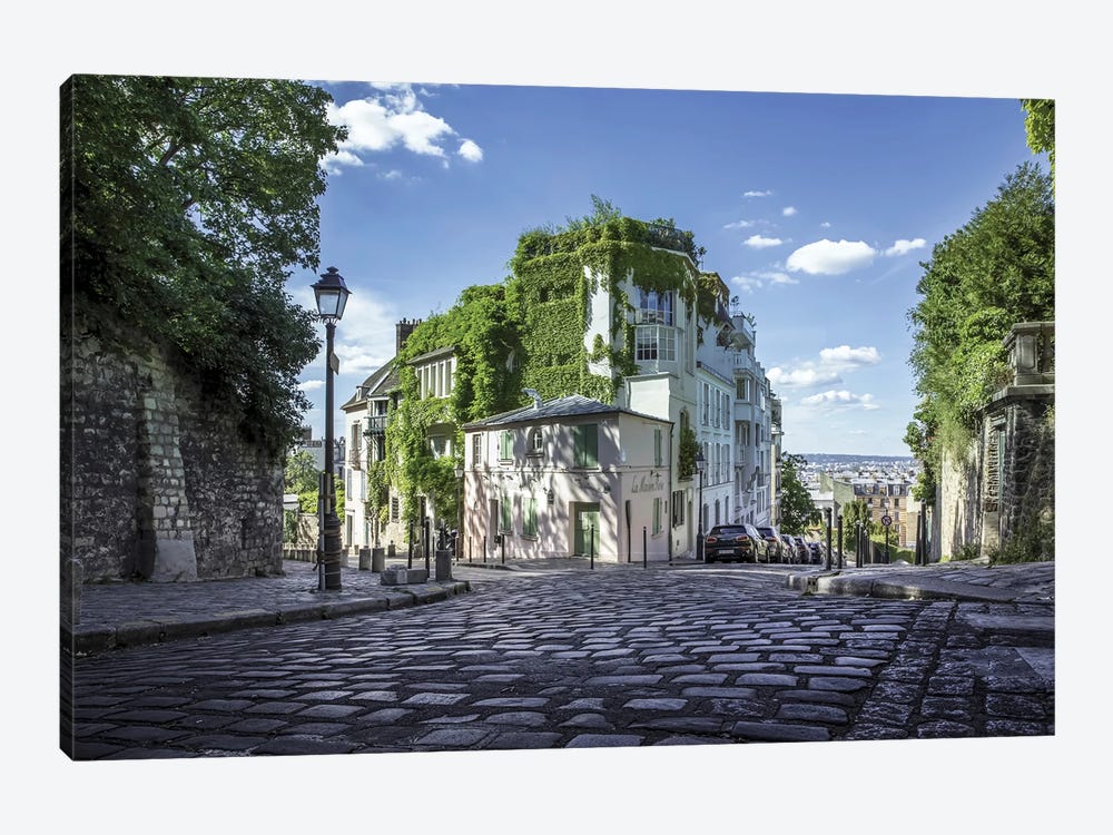 La Maison Rose, Montmartre by Jérôme Labouyrie 1-piece Canvas Art