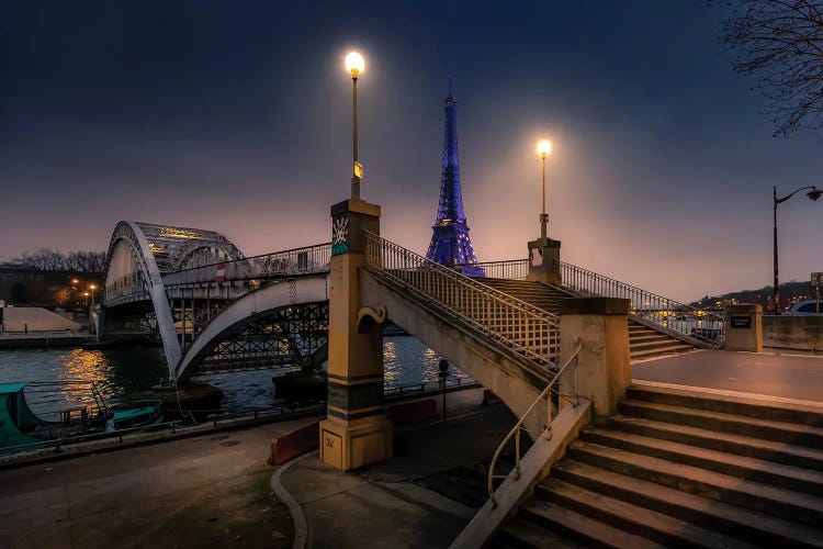 Passerelle Debilly by Jérôme Labouyrie wall art