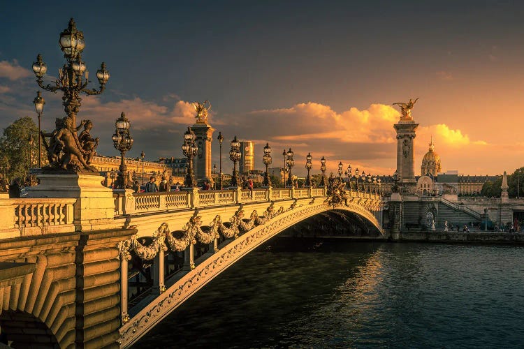 Pont Alexandre III, Paris by Jérôme Labouyrie wall art