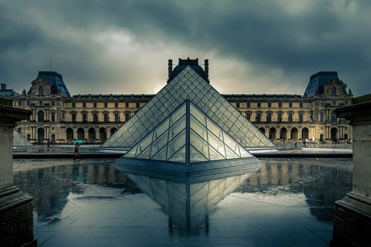 Pyramide Du Louvre by Jérôme Labouyrie wall art