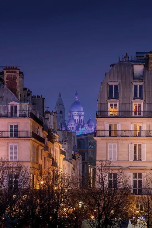 Sacred Heart, Paris by Jérôme Labouyrie wall art