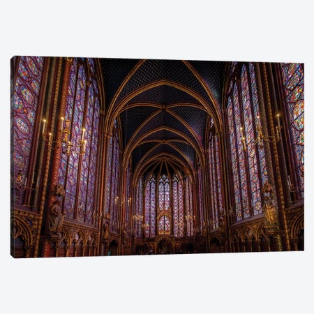 Sainte-Chapelle, Paris Canvas Print #LBY62} by Jérôme Labouyrie Canvas Artwork