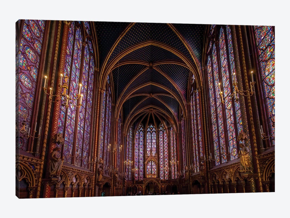 Sainte-Chapelle, Paris by Jérôme Labouyrie 1-piece Art Print
