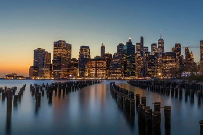 Skyline I by Jérôme Labouyrie framed wall art