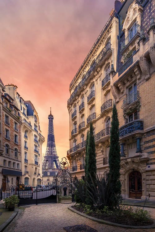 Square Rapp, Paris by Jérôme Labouyrie wall art