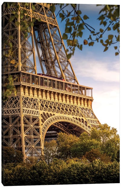 Tour Eiffel, Paris, France Canvas Art Print - Jérôme Labouyrie