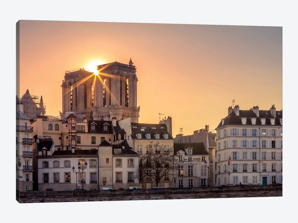 Cathédral Notre-Dame, Paris by Jérôme Labouyrie 1-piece Art Print