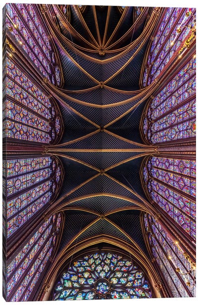 Sainte Chapelle Canvas Art Print - Jérôme Labouyrie