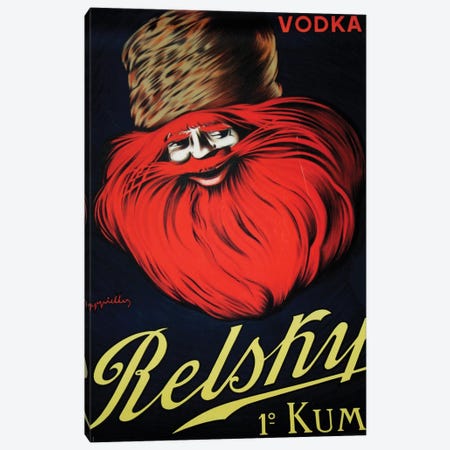 Belsky Vodka, 1910 Canvas Print #LCA13} by Leonetto Cappiello Canvas Artwork