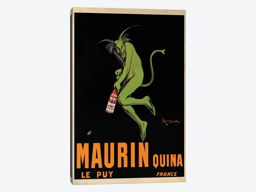 Maurin Quina, 1920 ca by Leonetto Cappiello 1-piece Canvas Artwork