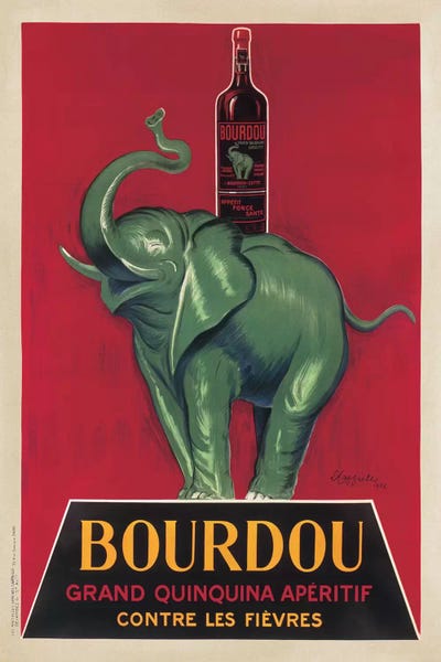 Vintage Kitchen Posters: Bourdou by Leonetto Cappiello