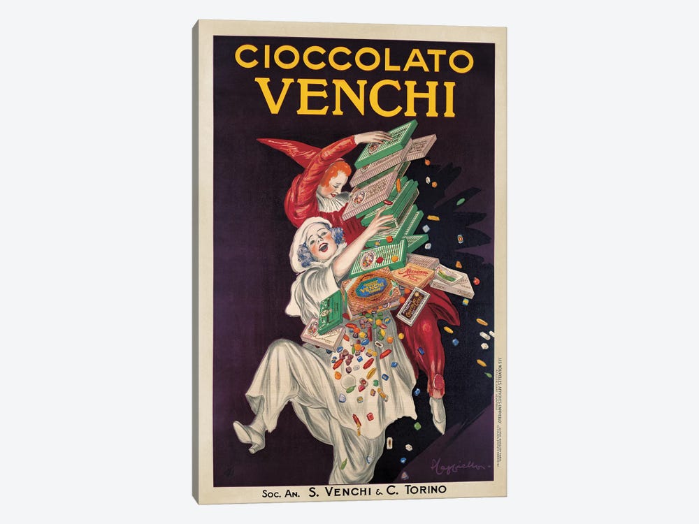 Cioccolato Venchi by Leonetto Cappiello 1-piece Canvas Art