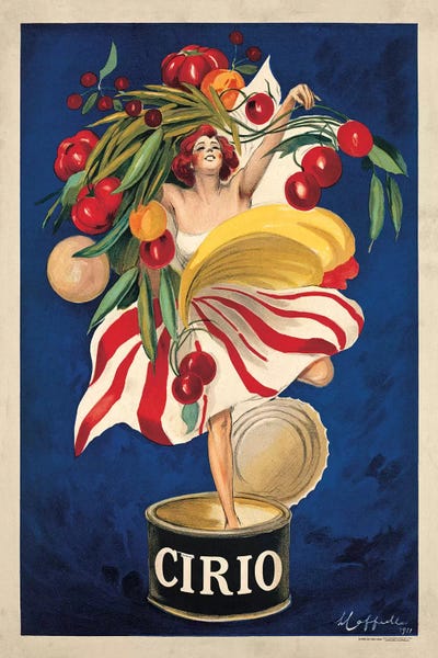 Large Art for Kitchen - Canvas Prints: Cirio by Leonetto Cappiello