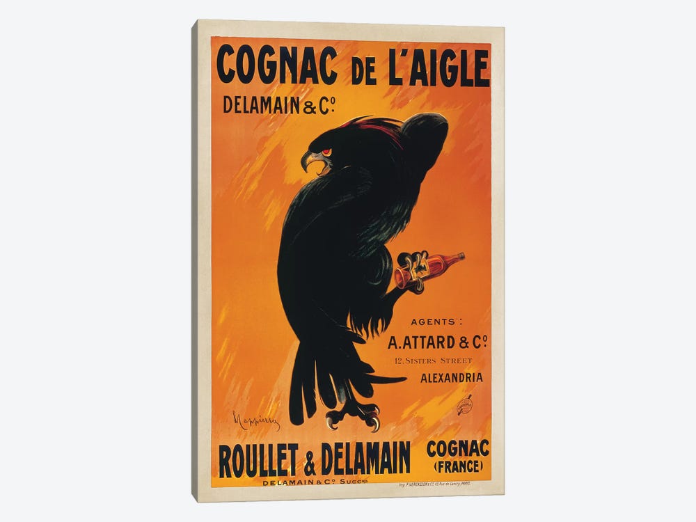 Cognac de l'Aigle 1-piece Canvas Artwork