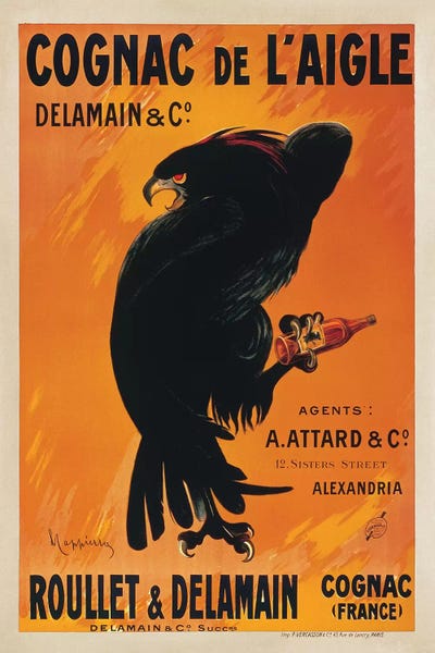 Vintage Kitchen Posters: Cognac de l'Aigle by Leonetto Cappiello