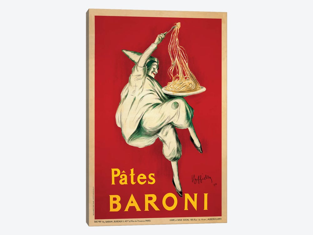 Pates Baroni, 1921 by Leonetto Cappiello 1-piece Canvas Wall Art