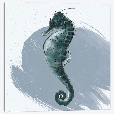 Seahorse Canvas Print #LCC12} by Lucca Sheppard Canvas Art
