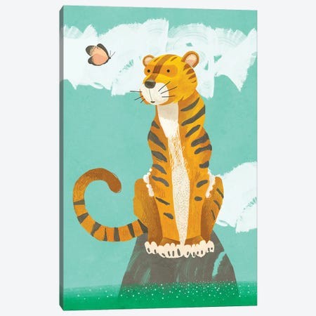 Jungle Friends I Canvas Print #LCC7} by Lucca Sheppard Canvas Wall Art