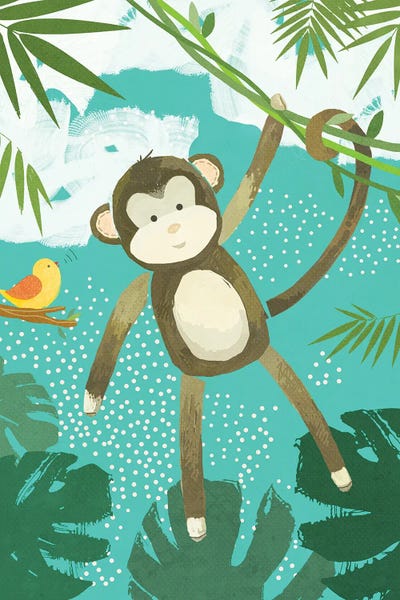 Polka Dot: Jungle Friends II by Lucca Sheppard