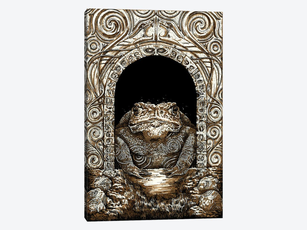 Carvings by Léa Chaillaud 1-piece Canvas Art Print