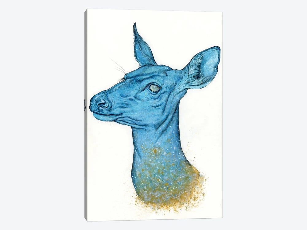 Cosmic Deer by Léa Chaillaud 1-piece Art Print
