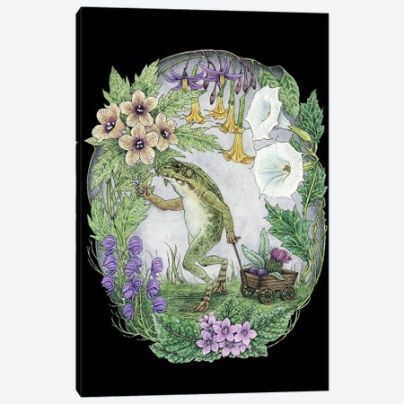 Garden Of Magick Canvas Print #LCD22} by Léa Chaillaud Canvas Wall Art