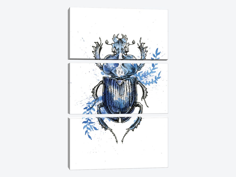 Insect IV by Léa Chaillaud 3-piece Canvas Artwork