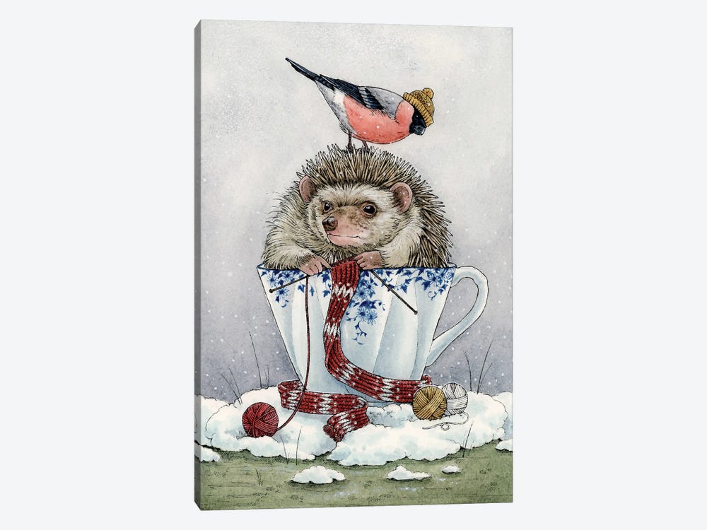 Winter Knits by Léa Chaillaud 1-piece Canvas Print