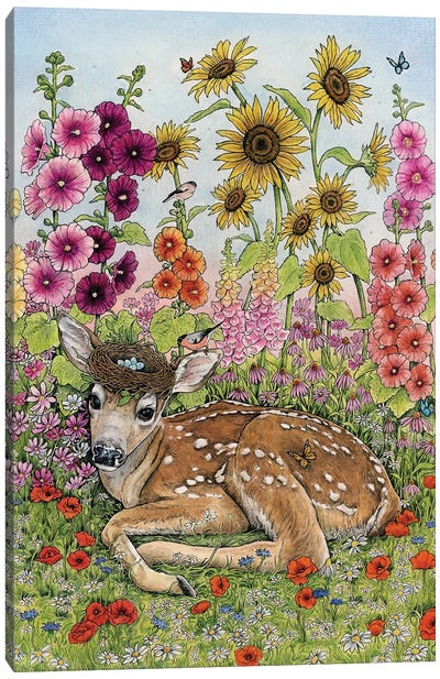 Blossom Canvas Art Print - Léa Chaillaud