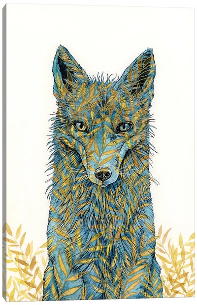 Camouflage Canvas Art Print - Léa Chaillaud
