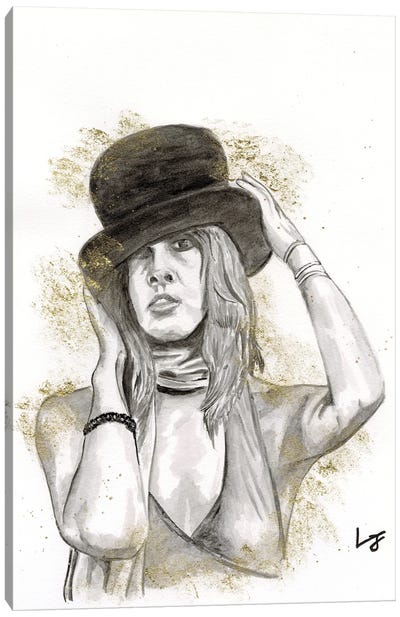 Stevie Nicks Canvas Art Print - Lucine J