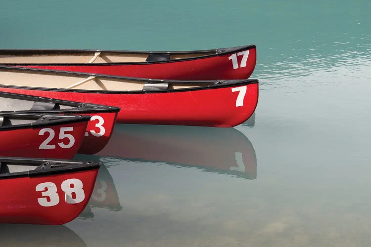 Canoes on the Lake