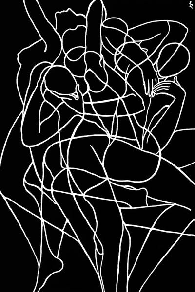 Silhouettes: Illusion by Lia Chechelashvili