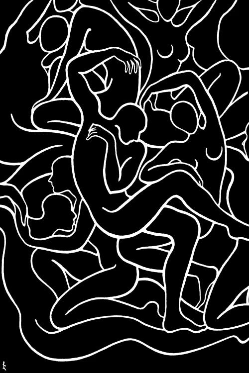 Love-Dance by Lia Chechelashvili wall art